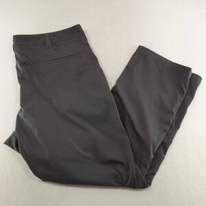 Bluffworks‎ Pants Mens 40x30 Dark Gray Chino Performance Pockets Casual Travel